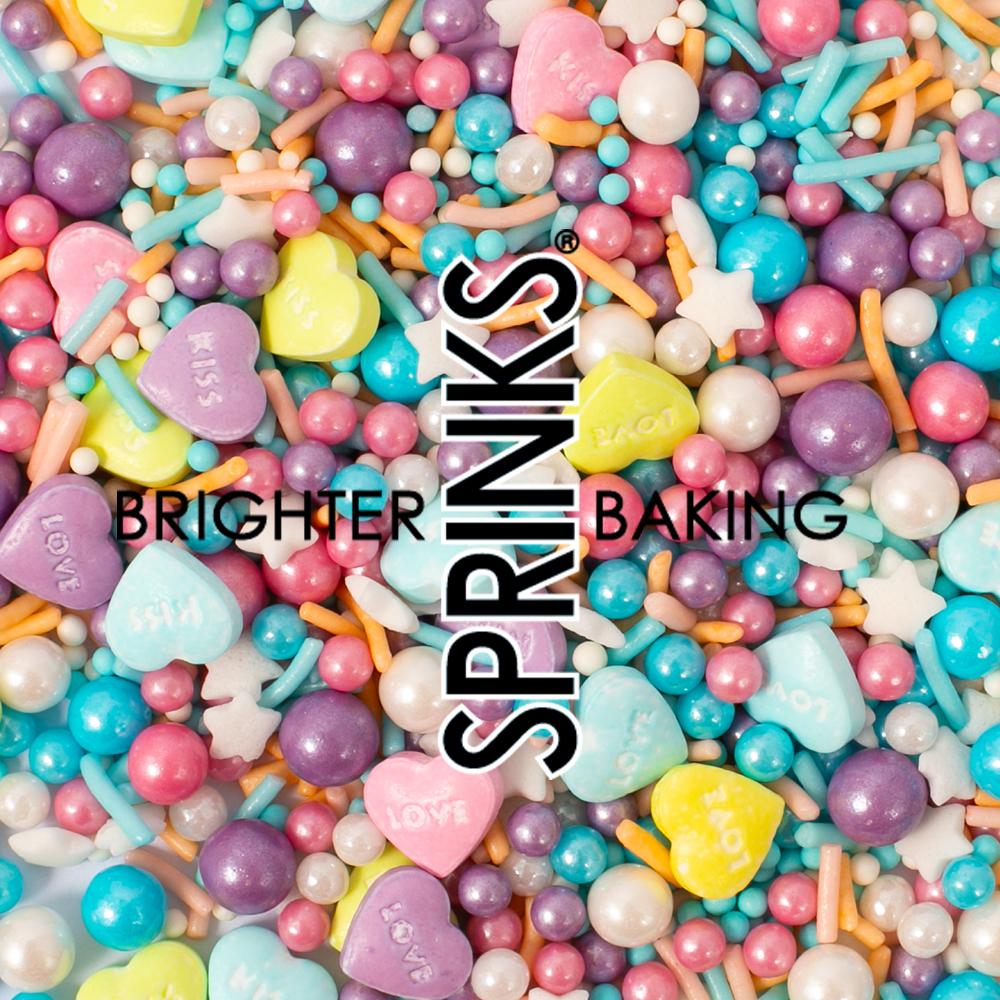 Edible Decorations Sprinkles Hearts Kiss & Love Blend 70g