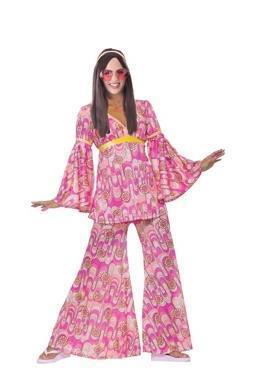 Costume Adult 1960s Flower Power Hippy