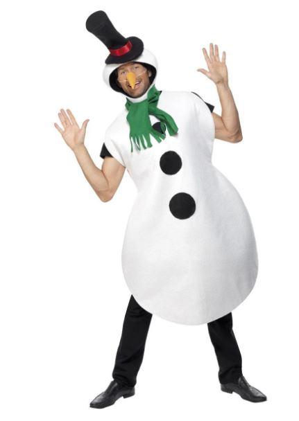 Costume Adult Snowman One Size Fits Most Pullover Tabard