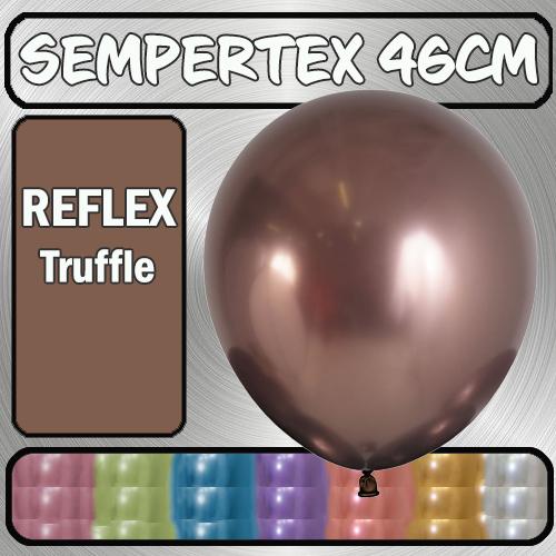 Balloons 46cm Reflex Truffle Pk 6