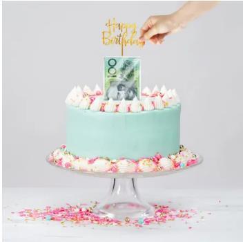 Surprise Money Birthday Cake Kit