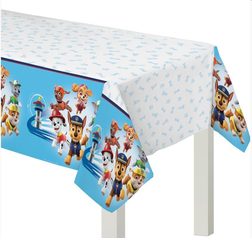 Paw Patrol Adventures Paper Tablecover 137cm x 243cm