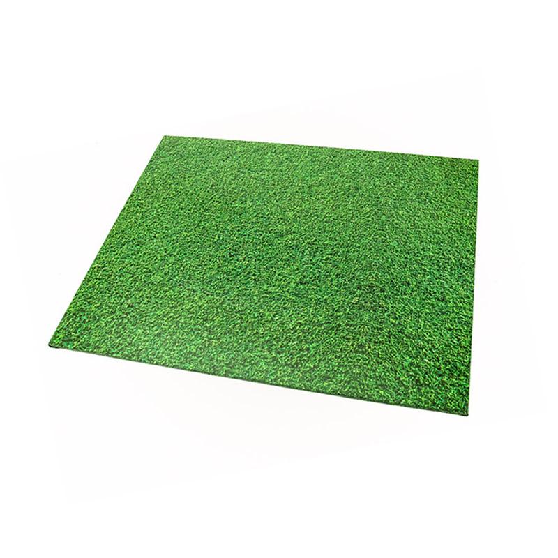 Cake/Food Presentation Board Rectangle Grass Print 18 Inch X 14 Inch