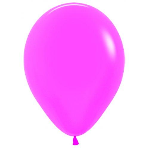 Latex Balloons 30cm Neon Fuchsia Pk 100 Sempertex