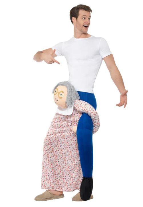 Costume Adult Piggyback Grandma