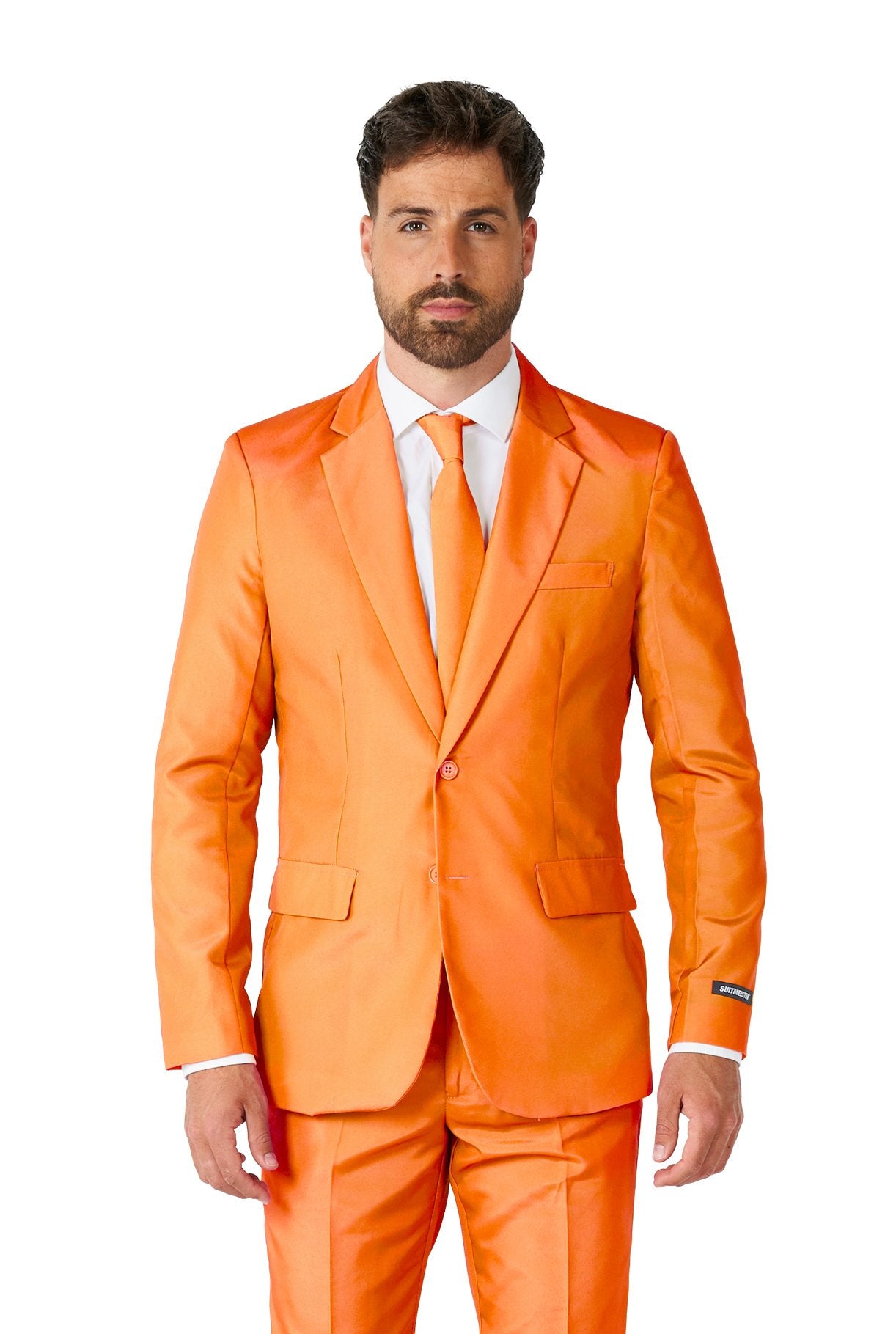 Costume Adult Suitmeister Solid Orange