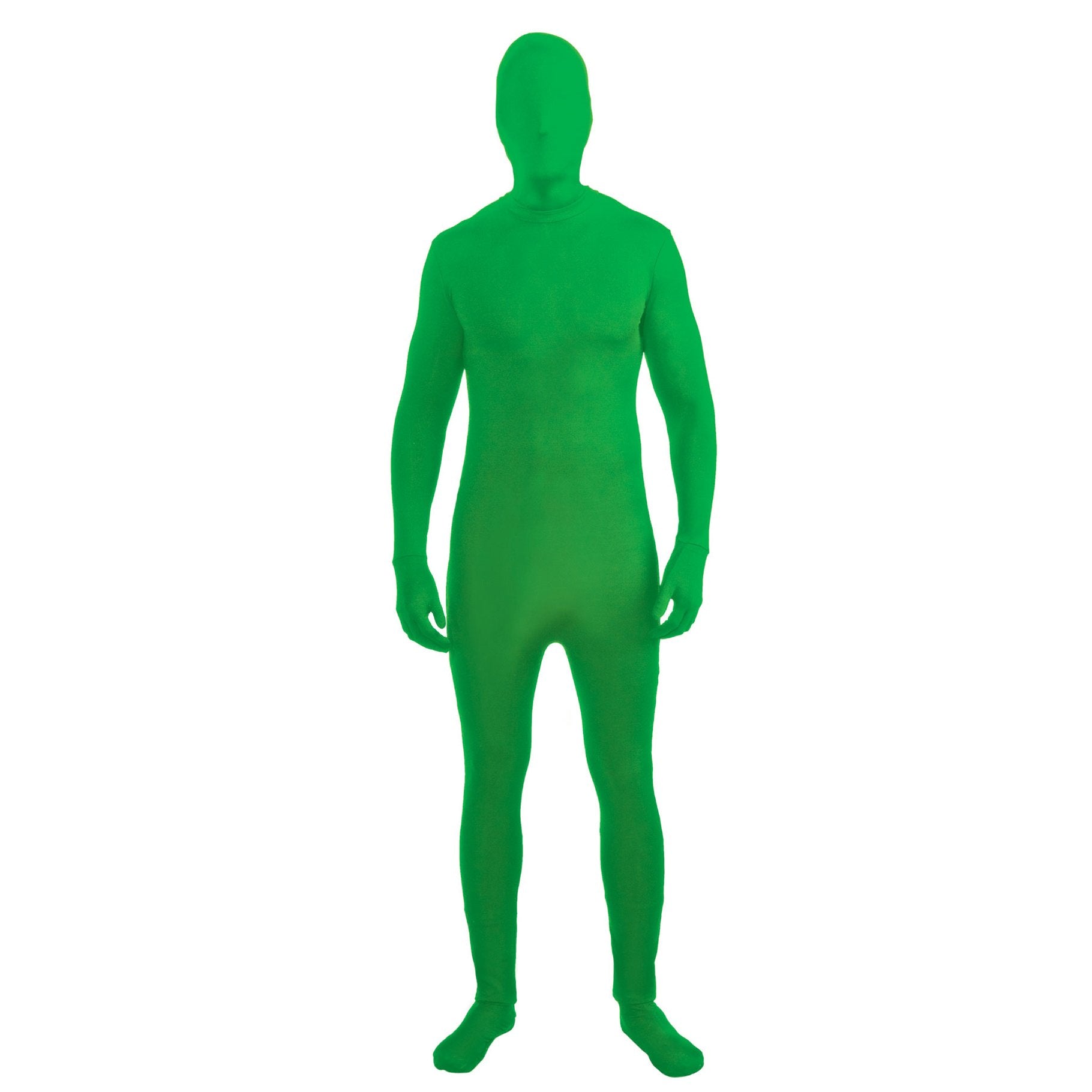 Costume Adult Invisible Man Green Spandex (Tom)