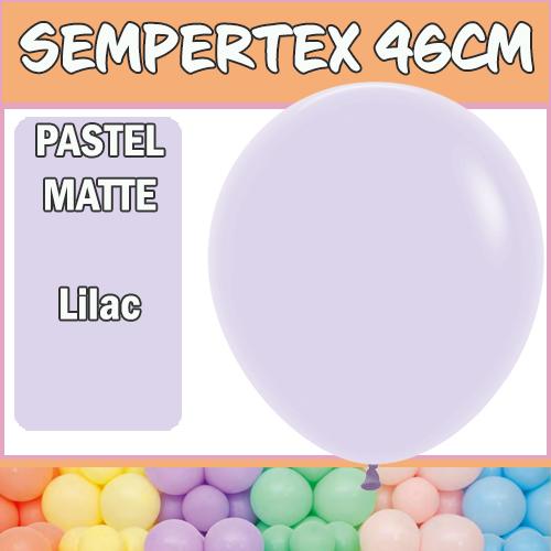 Balloons 46cm Pastel Matte Lilac Pk 6