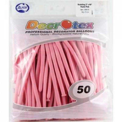 Balloon Modelling 260 Fashion Pink Sempertex Pk 50