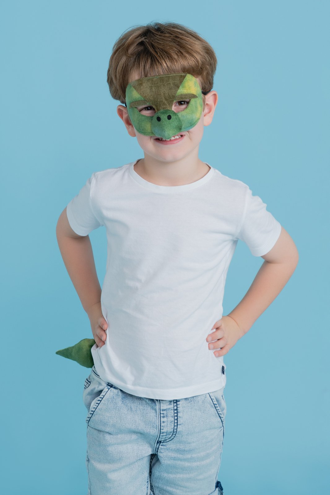 Animal Costume Set Mask & Tail Turtle Under The Sea/Ocean