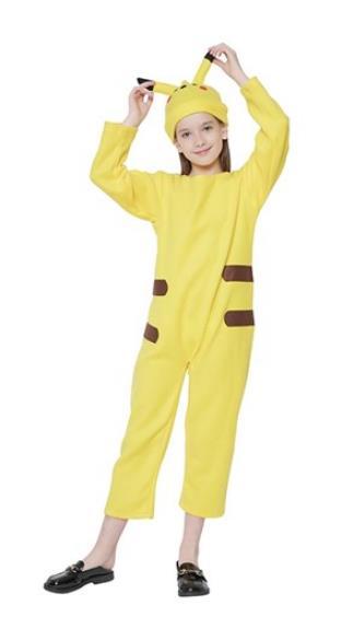 Costume Child Cartoon Yellow Mouse Onesie