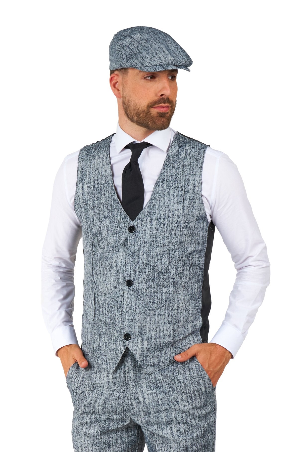 Costume Adult Suitmeister Grey 1920 Gangster