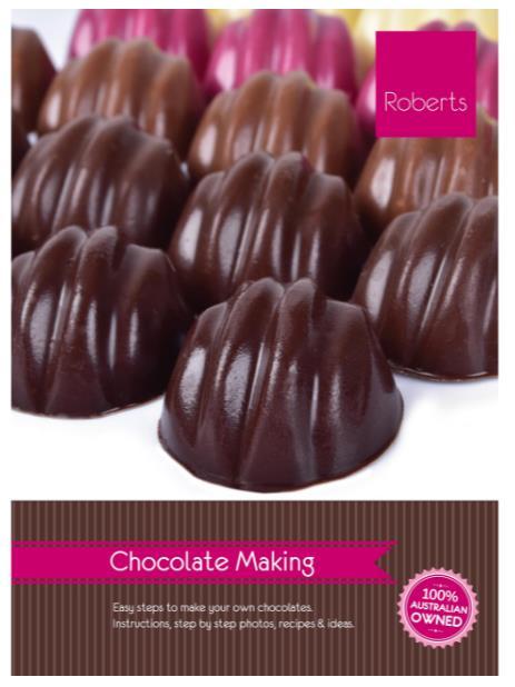 Chocolate Making Recipe and How To Guide Book by Roberts Edible Craft