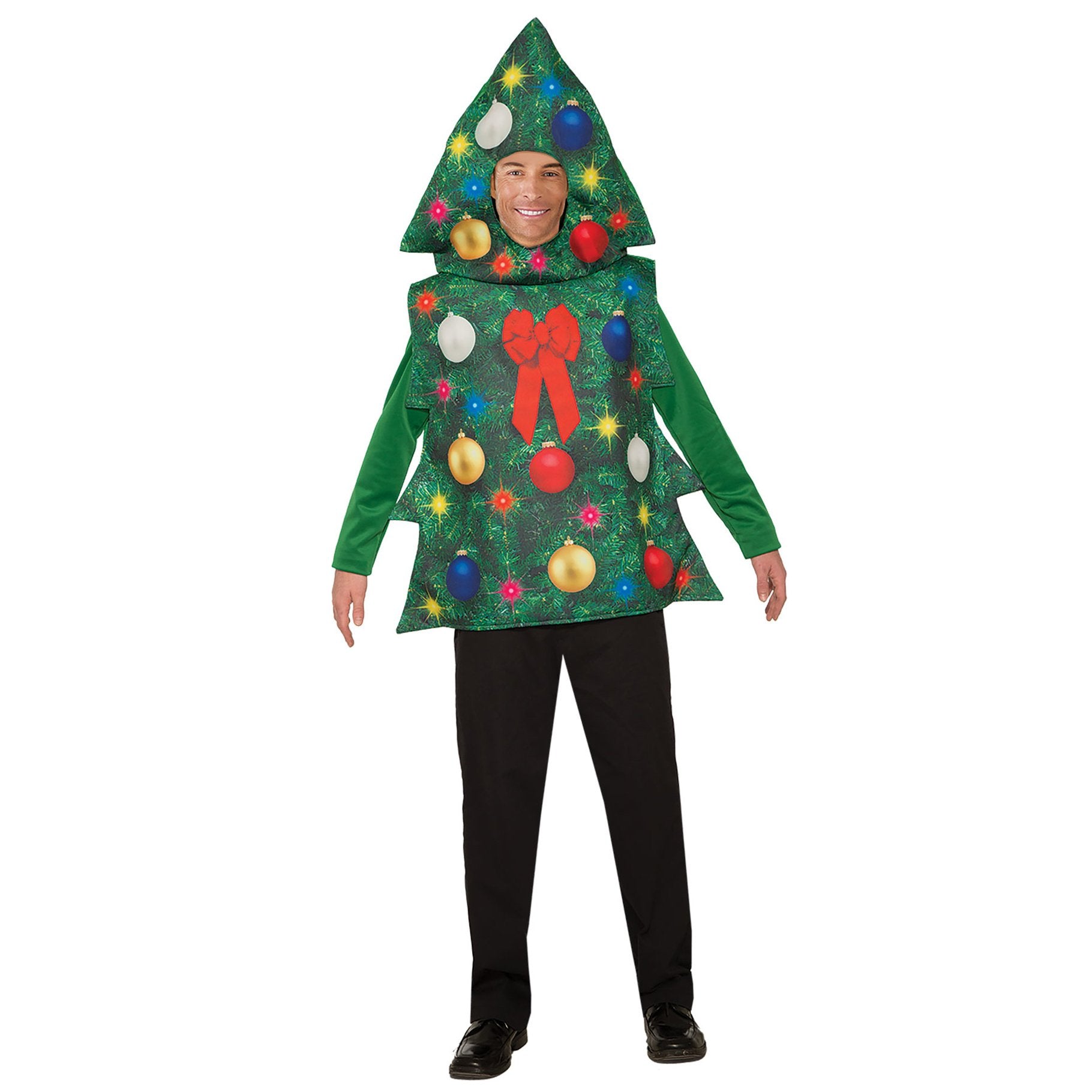 Costume Adult Funny Christmas / Xmas Tree Deluxe Medium / Standard