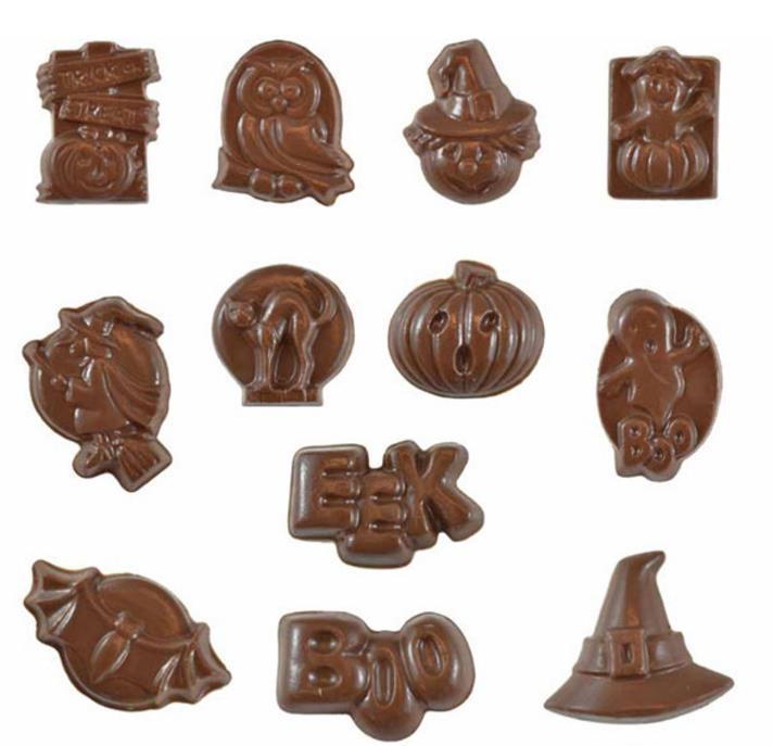 Chocolate Mould Assorted Halloween Shaped