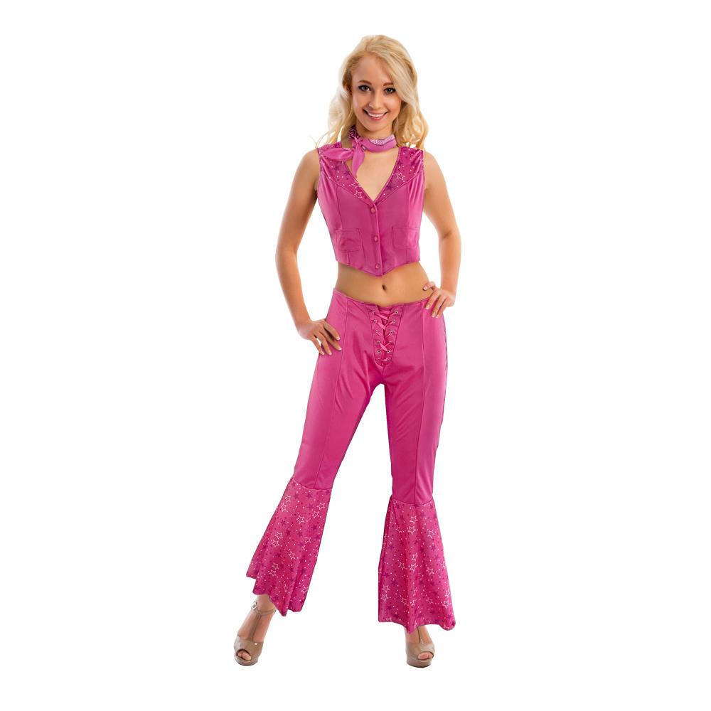 Costume Adult Pink Western Cowgirl