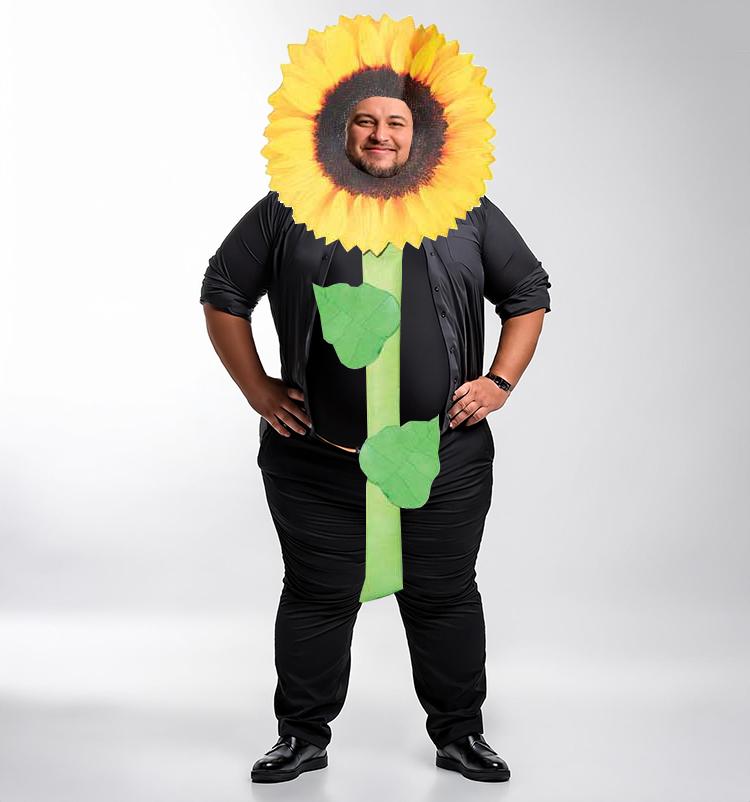 Costume Adult Sunflower Onesize - Discontinued Line Last Chance To Buy