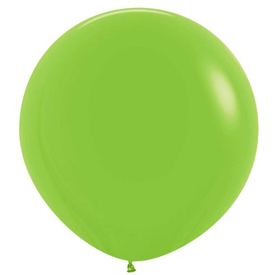 Balloons 60cm Fashion Lime Green Sempertex Pk 3