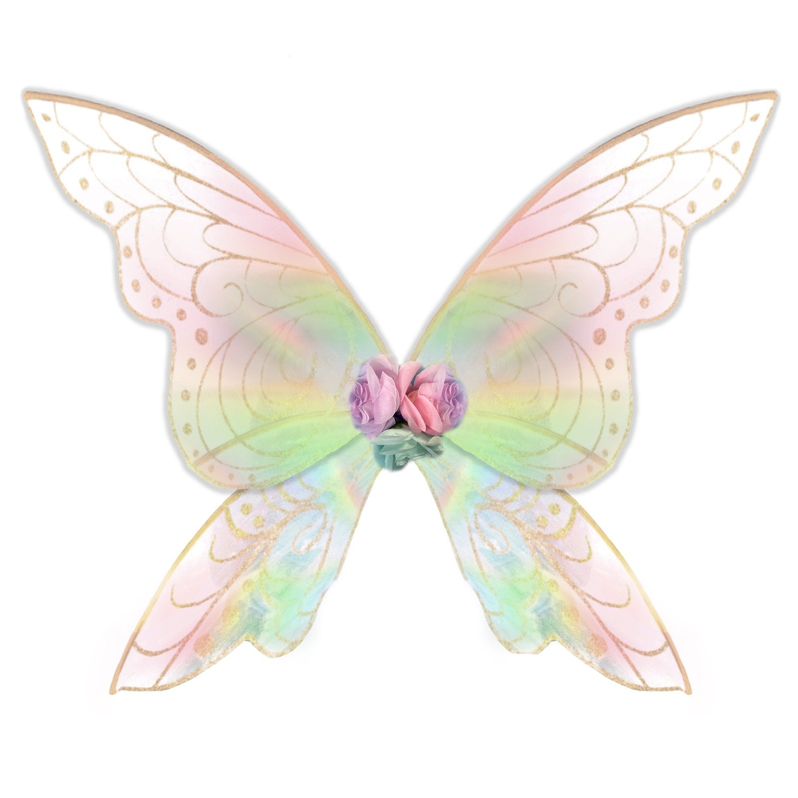 Wings Enchanted Fairy Pink Deluxe Large 140cm Long X 120cm Wide (Wingspan)