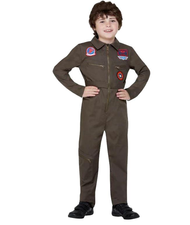 Costume Child Top Gun Jumpsuit