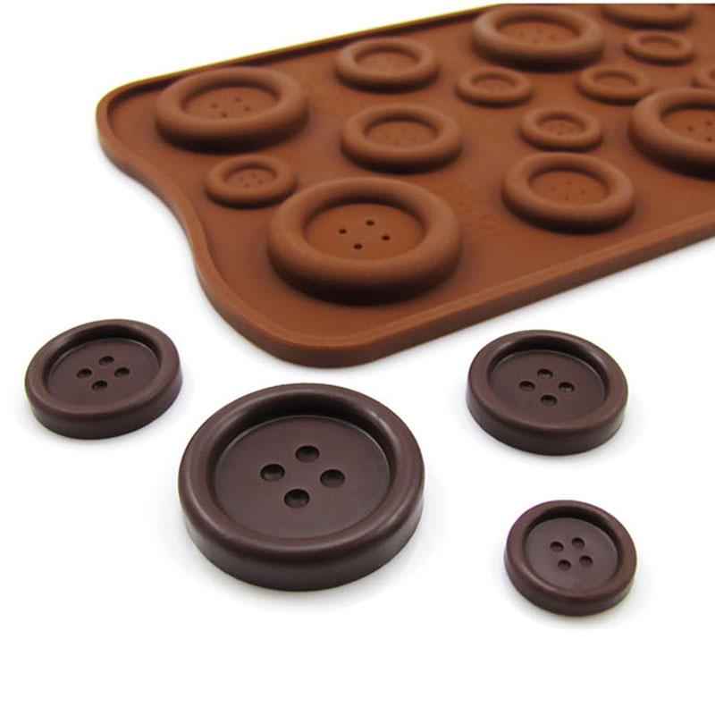 Chocolate Mould Silicone Buttons