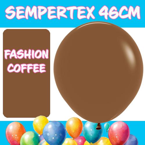 Balloons 46cm Fashion Coffee Pk 6