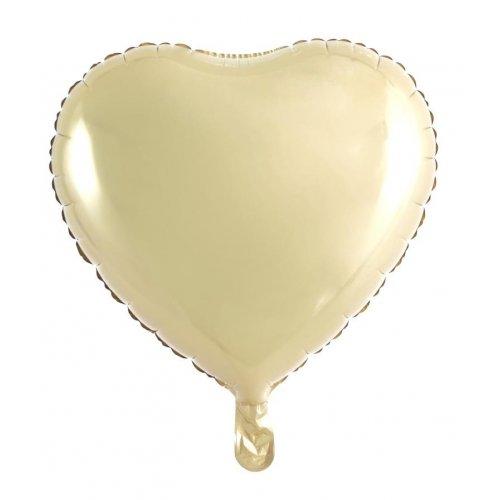 Balloon Foil 45cm Heart Luxe Gold