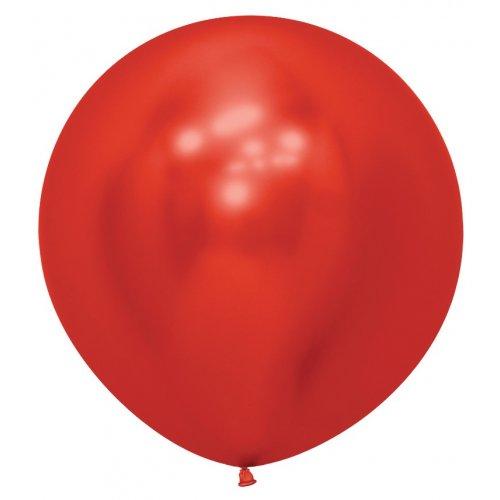 Balloons 60cm Reflex Red Sempertex Pk 3