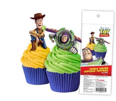 Edible Icing Wafer Topper Toy Story Pk/16