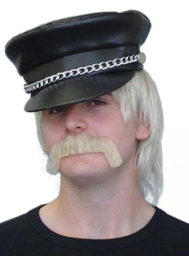 Costume Accessory Moustache Merv Blonde Quality Realistic