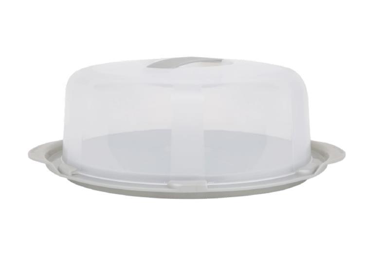 Round Cake Standard Carrier Caddy Storage Container 30x30x10cm