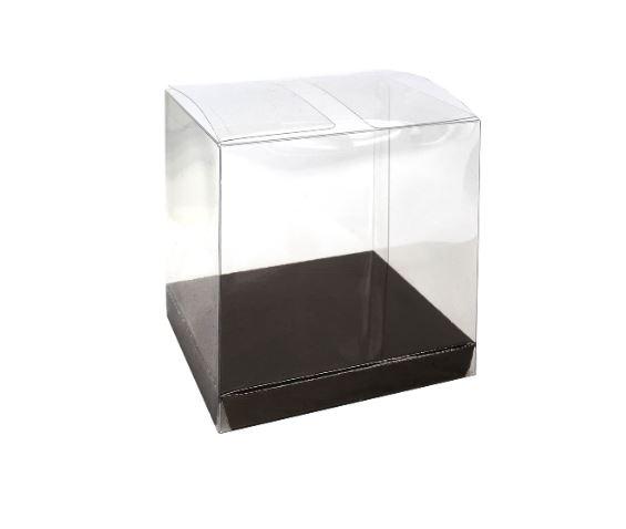 Favour Box Clear - Black Pk 10