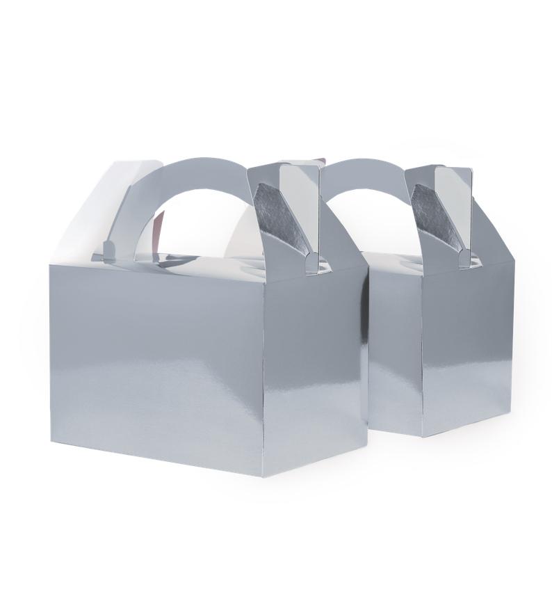 Little Lunch Box Met Silver Pk 10