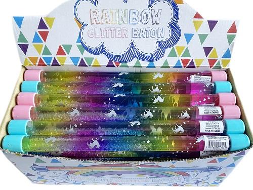 Unicorn Sparkling Glitter Baton - Discontinued Last Chance To Buy