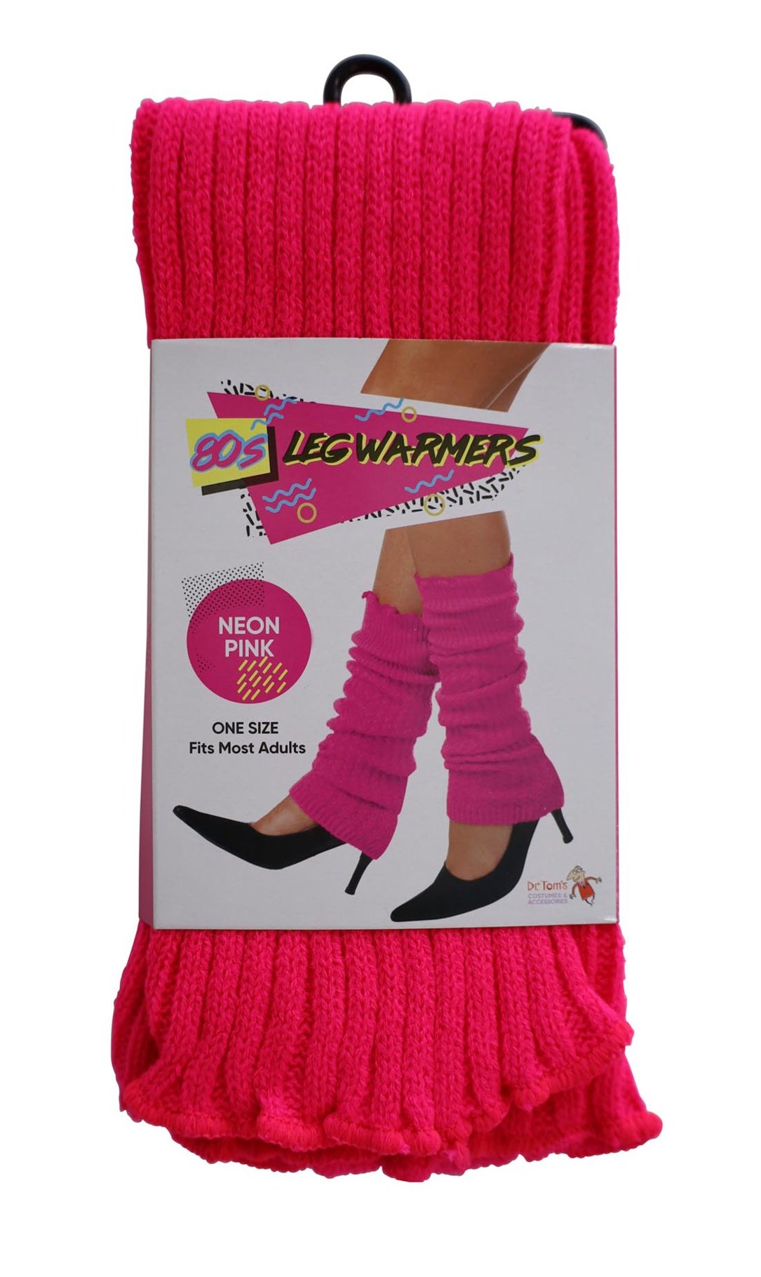 Leg Warmers Fluro/Neon Pink 1980s