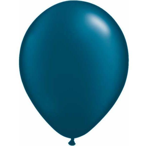 Last Chance - Latex Balloons 30cm Midnight Blue Pearl Pk/100