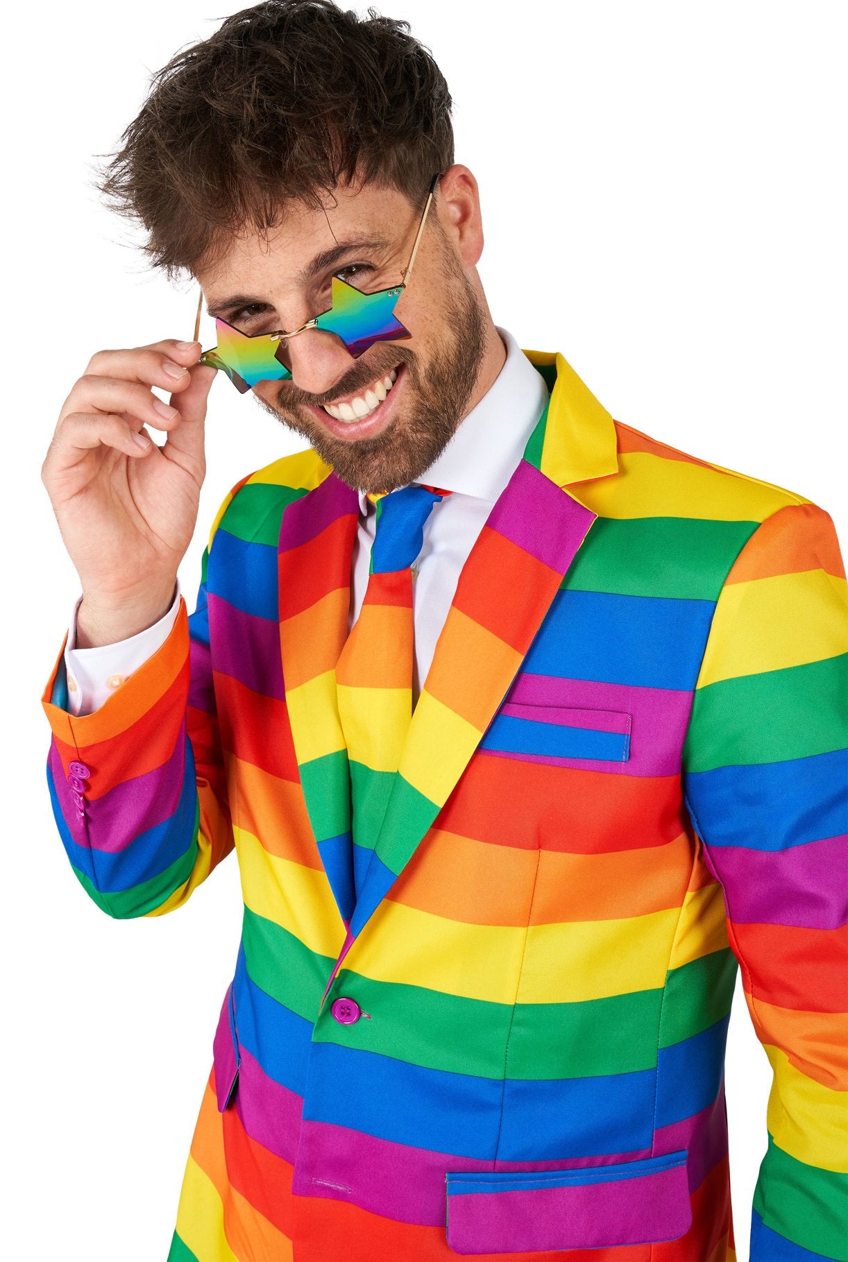 Costume Adult Suitmeister Rainbow