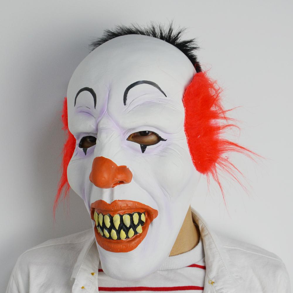 Mask Clown Scary Latex - Discontinued Line Last Chance