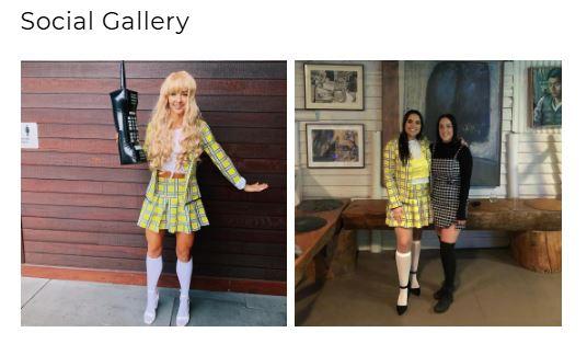 Adult Clueless Cher Costume Yellow