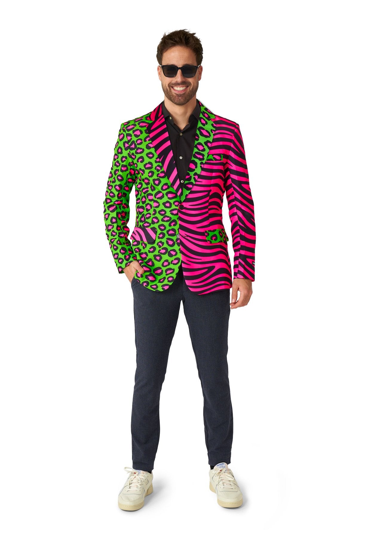 Costume Adult Suitmeister Blazer Neon Party Animal