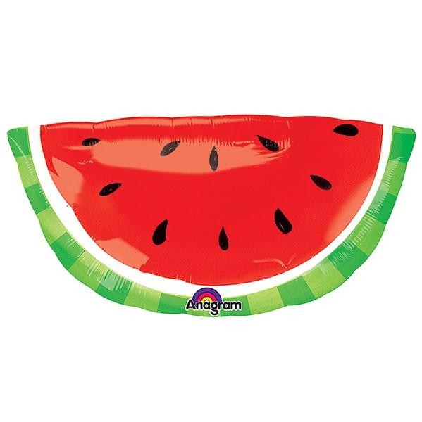 Balloon Foil Shape Watermelon 81cm x 40cm