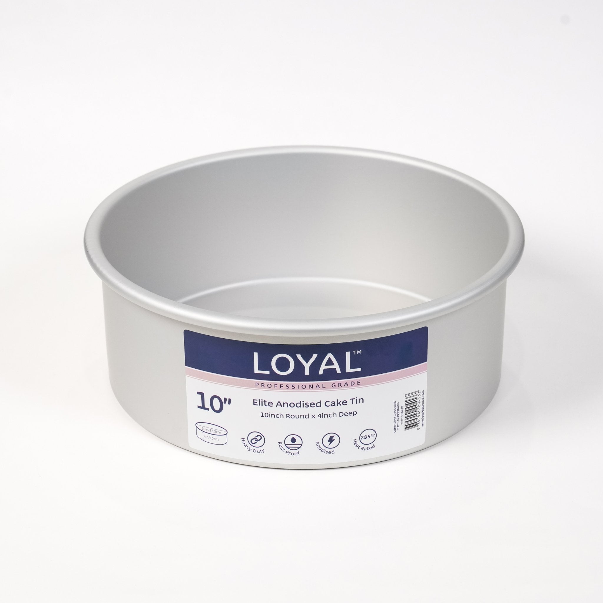 Tin LOYAL Elite 10 Inch Diameter X 4 Inch Deep