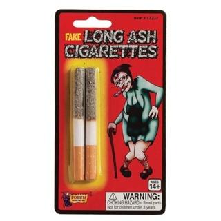 Costume Prop Fake Cigarettes Smoking Accessory Long Ash Joke Novelty