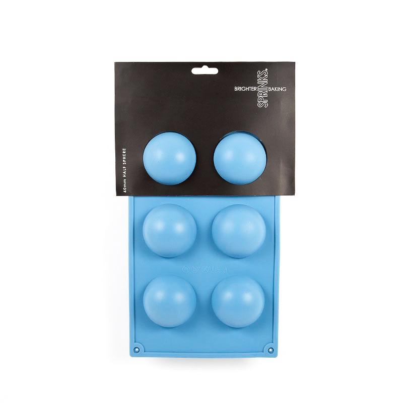 Silicone Mould Half Sphere 60mm Sprinks