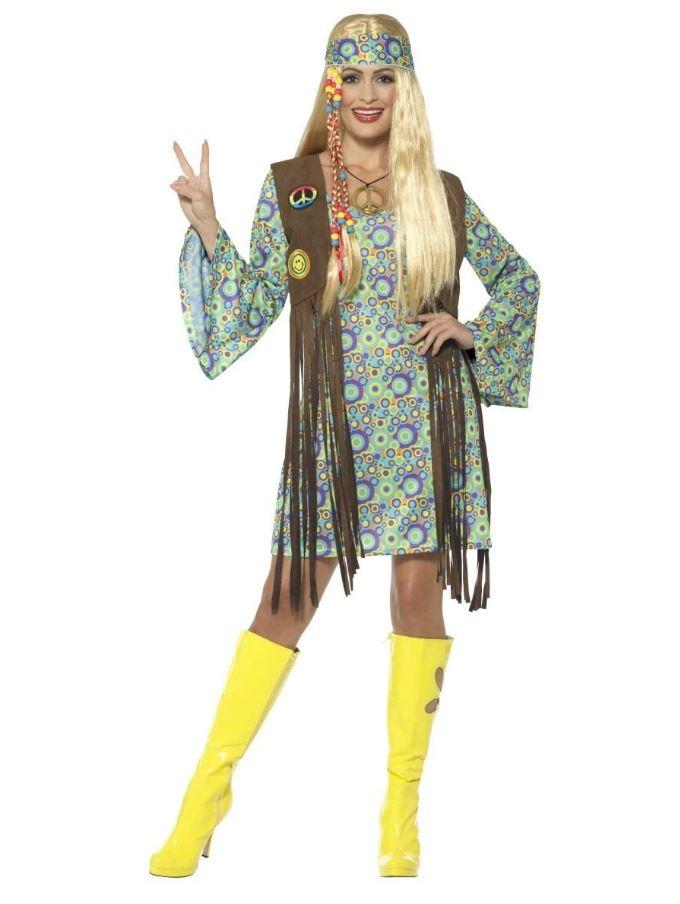 Costume Adult Hippy Chick X Large Ladies 20-22