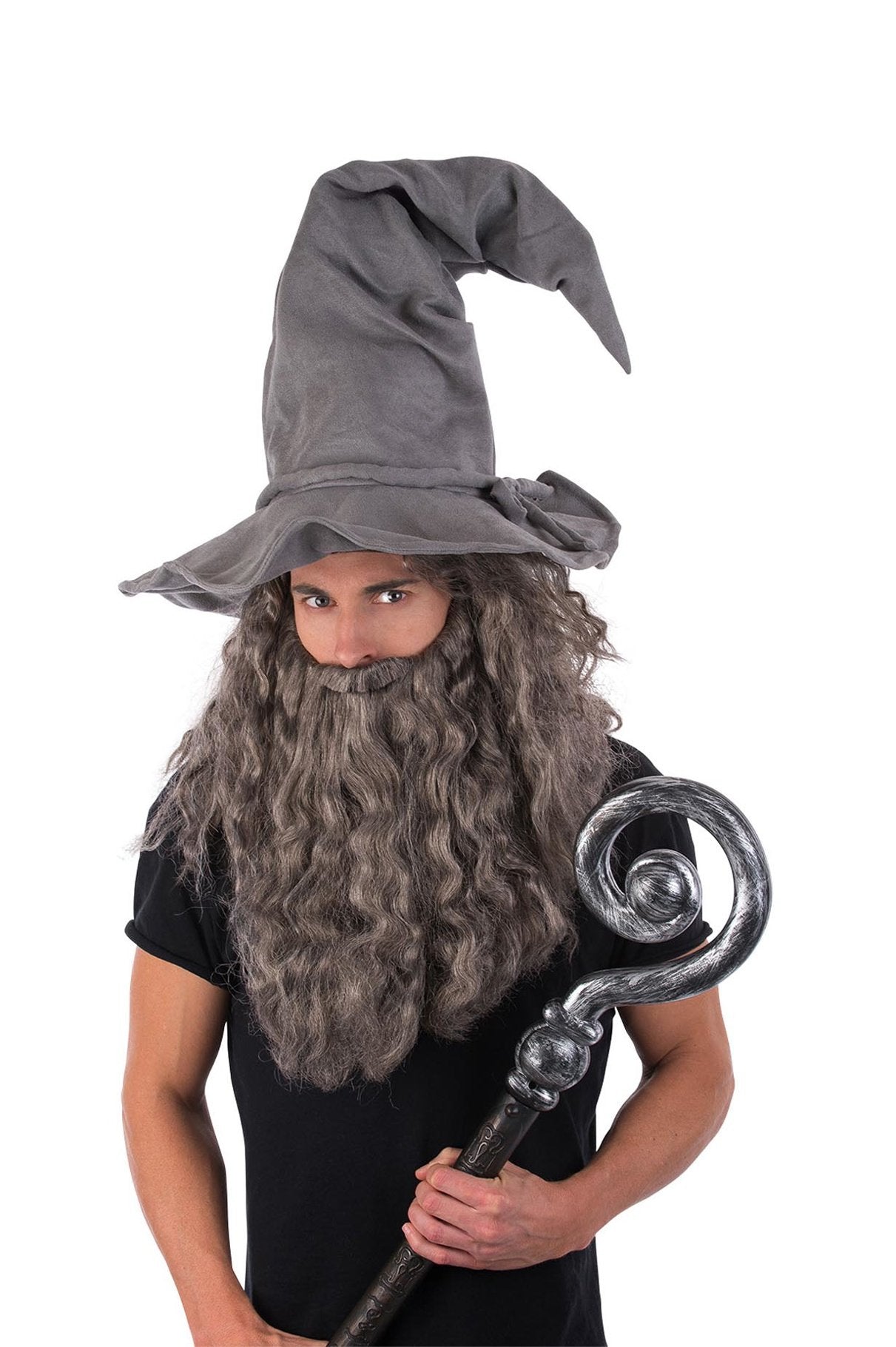 Hat Wizard Wired Grey Deluxe Large