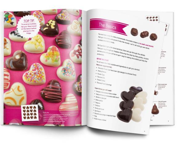 Chocolate Making Recipe and How To Guide Book by Roberts Edible Craft