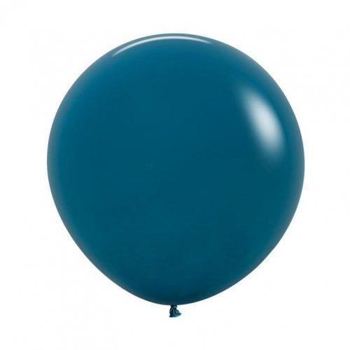 Balloons 60cm Fashion Deep Teal Sempertex Pk 10