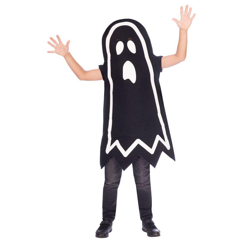 Costume Child Ghost Glow in The Dark Deluxe