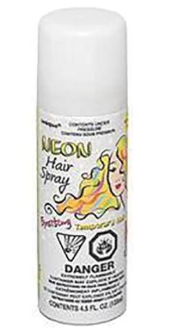 Coloured Hair Spray Neon White 133ml